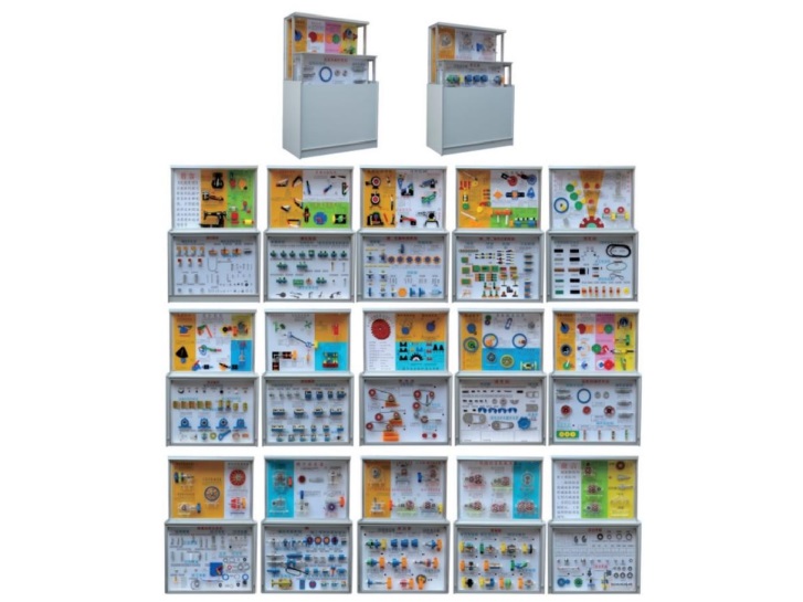 芯片控制CD 解說(shuō)機(jī)械綜合陳列柜