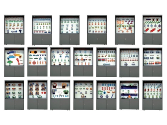 機械零件陳列柜